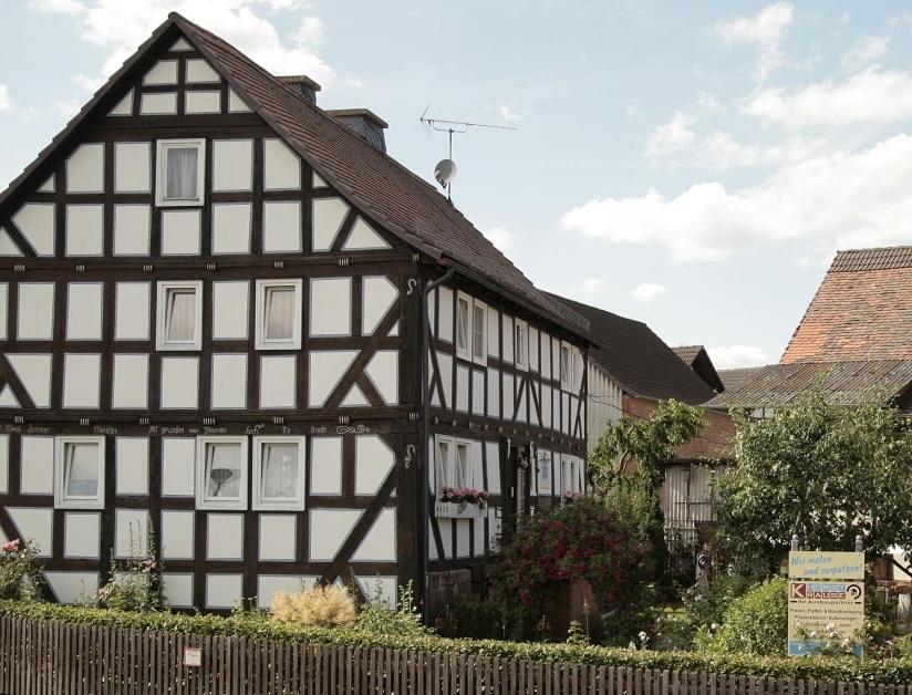 Villa WERTS HOF FerienWohnen Rauschenberg Exterior foto